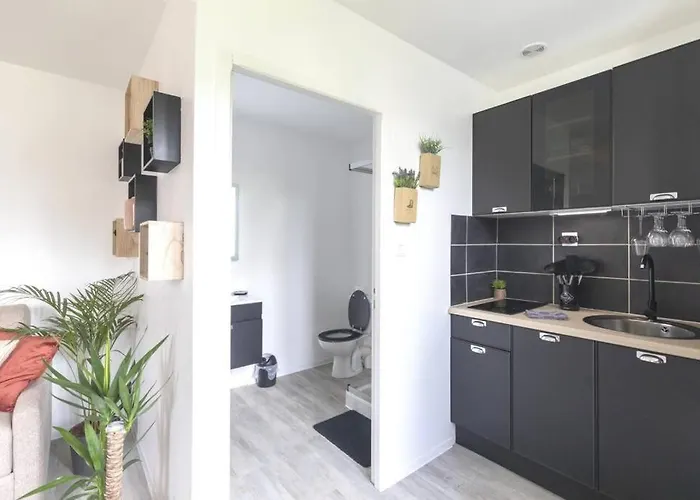 Апартаменты L'authentique *studio *parking Prive* *wifi*calme *